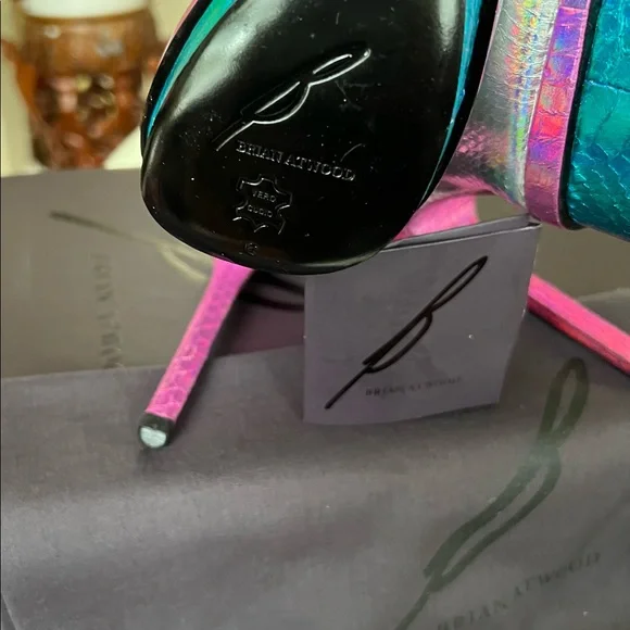 Brian Atwood Fontanne platform a ray of rainbow sunshine Fontanne size 6m - Picture 8 of 14